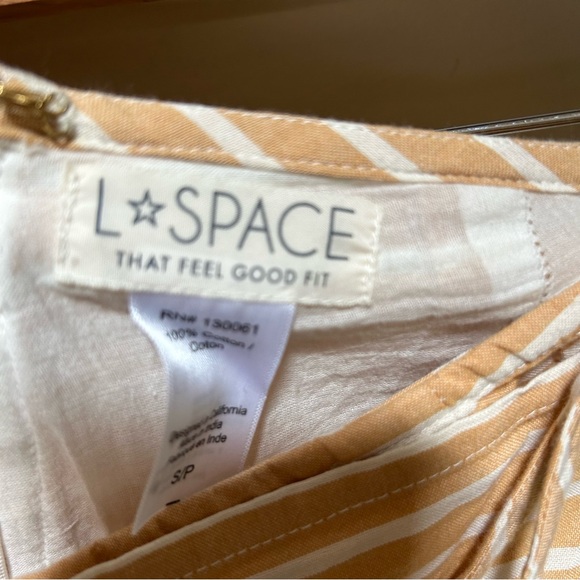 LSPACE ~ Waikiki Cotton Skort in Harborside Stripe size Small - Picture 4 of 14